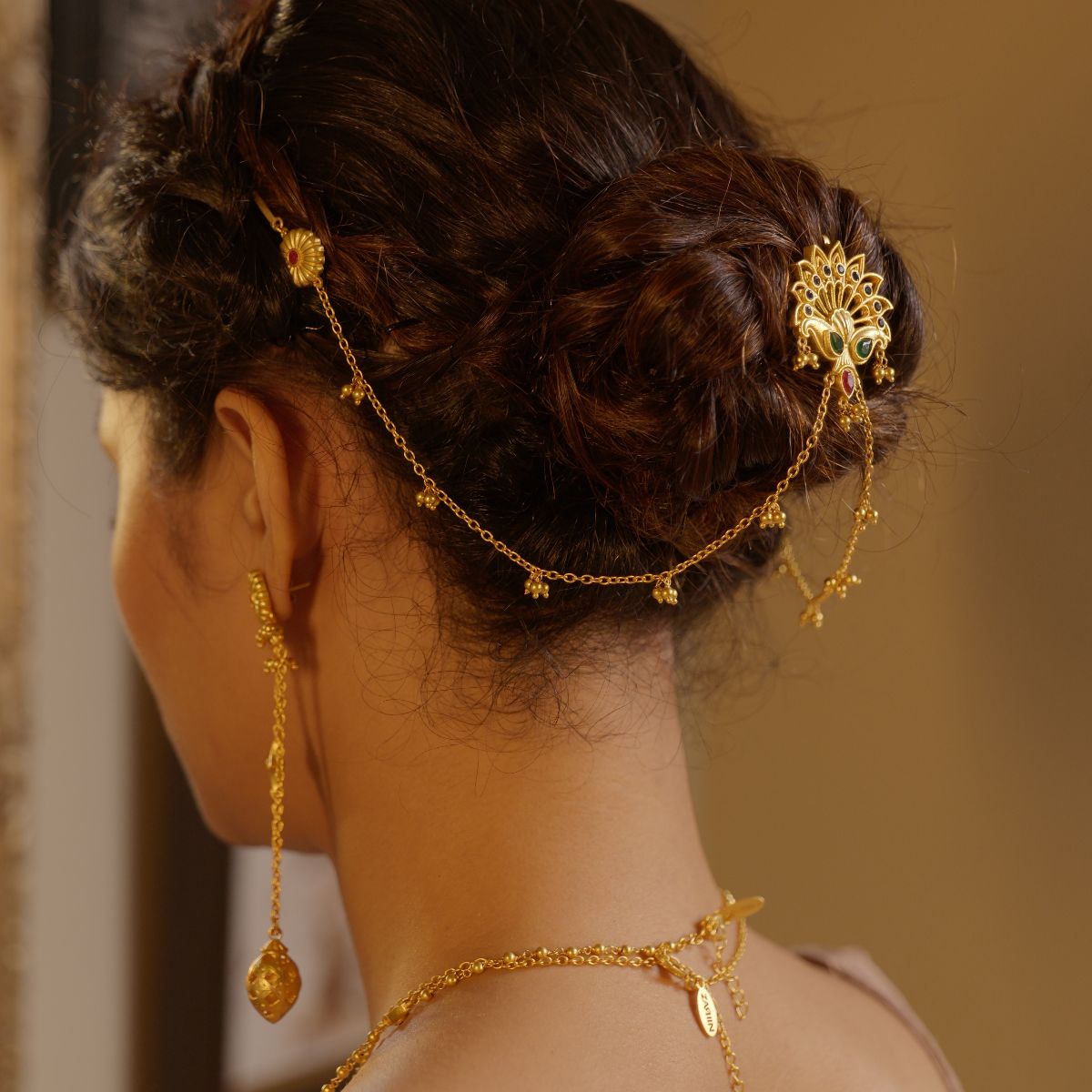 Delicate Desi Hair Jewelry