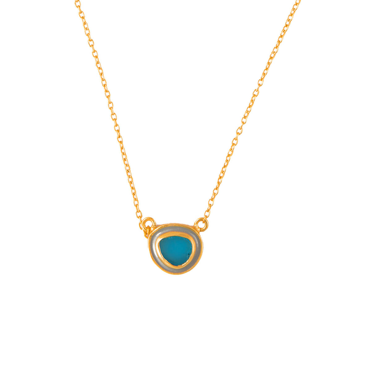 Blue Me Away Necklace