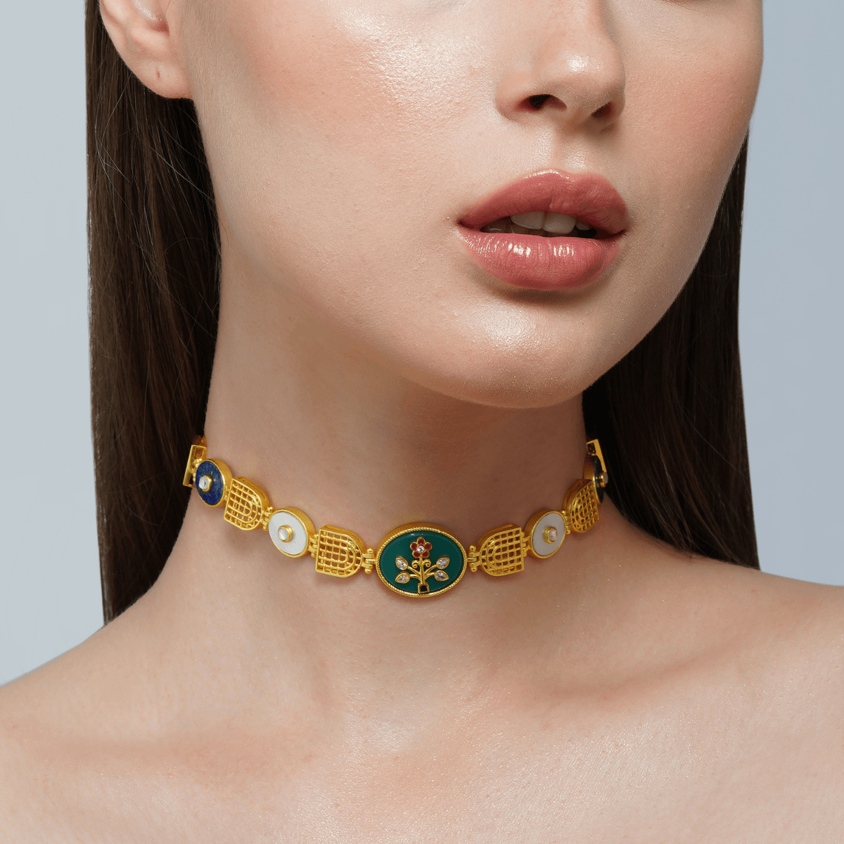 Buy Glory of Tradition Choker Necklace Online in India