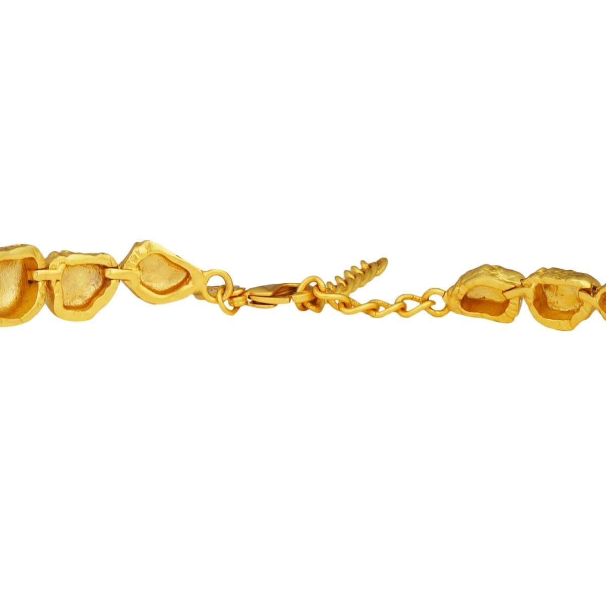 Gold nuggets Choker Necklace