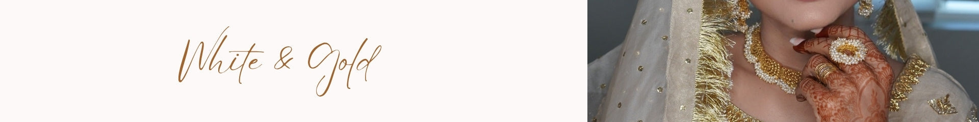 White & Gold