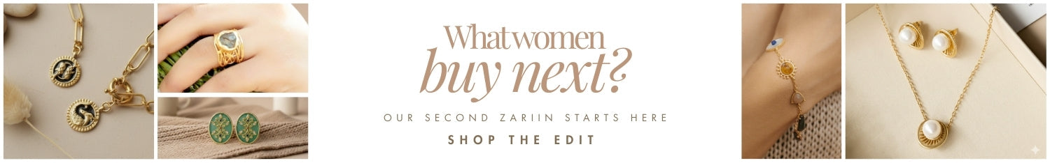 Your second Zariin! Most customers come back for these next.