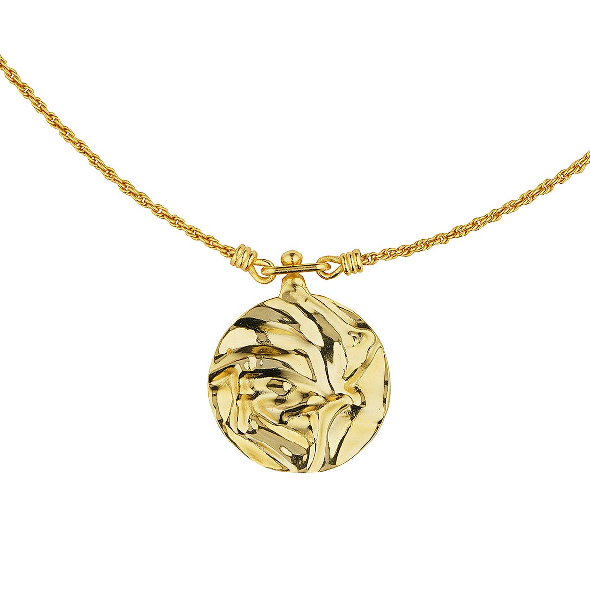Dot of Style Medallion Pendant Necklace