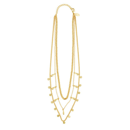 Ethereal Gold Layered Necklace