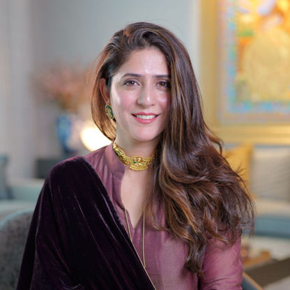 Majestic Mor Choker & Reflection of You Green Onyx Stud Earrings Set