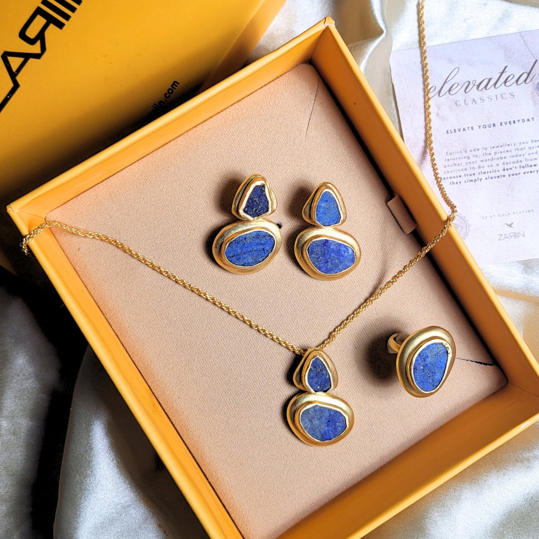 Crystal Haven Gift Set with Lapis Lazuli