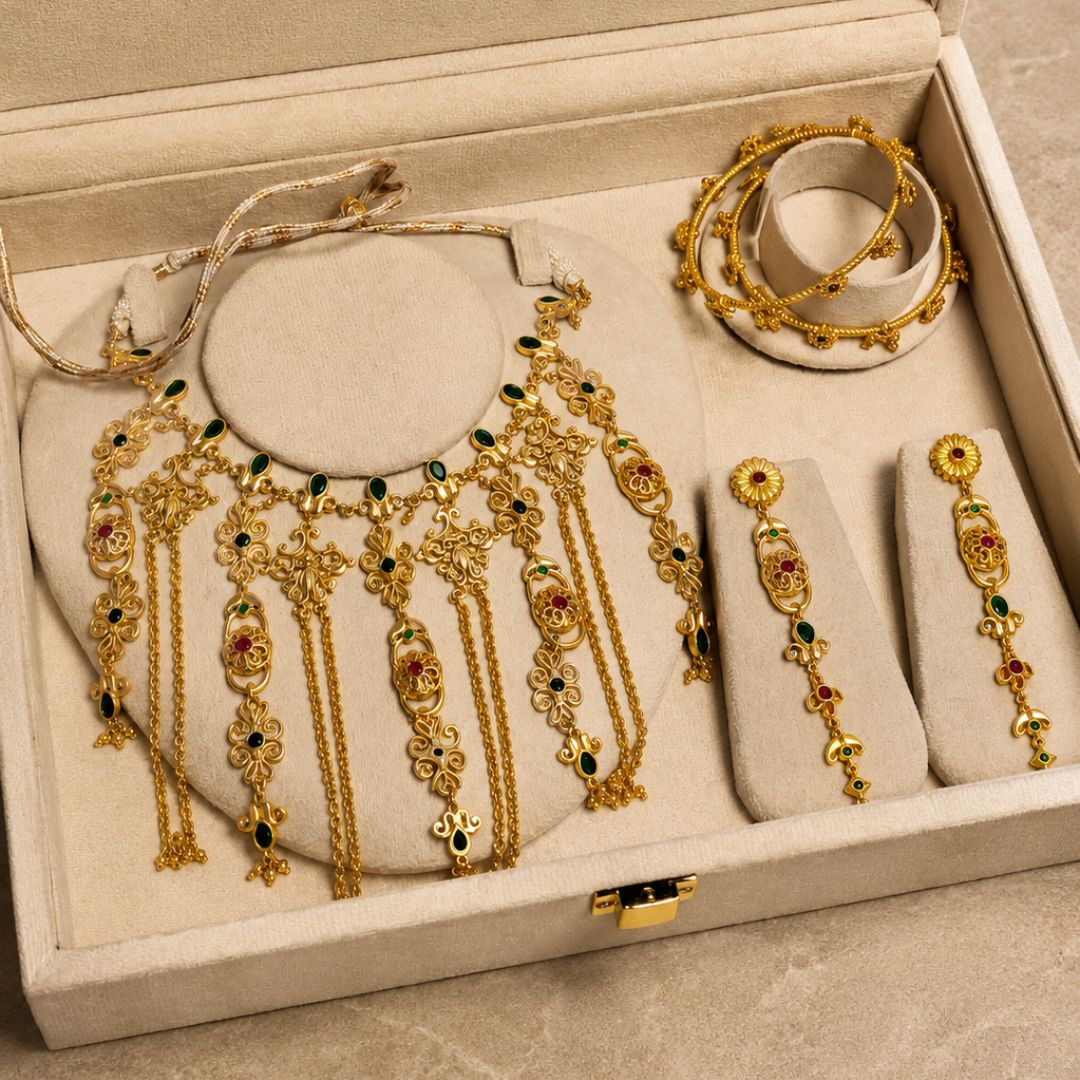 Gulbahaar Dancing Tales Luxe Jewellery Box