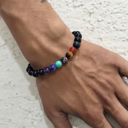 Chakra Healing Beaded Bracelet - Men