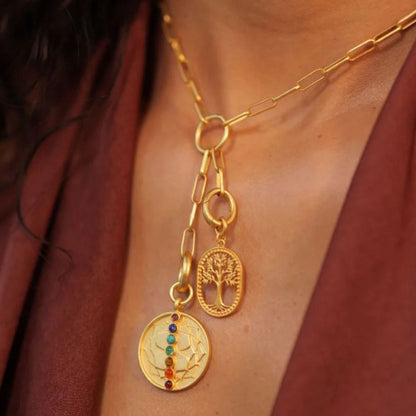 Bestselling Spiritual Compass Lariat Necklace