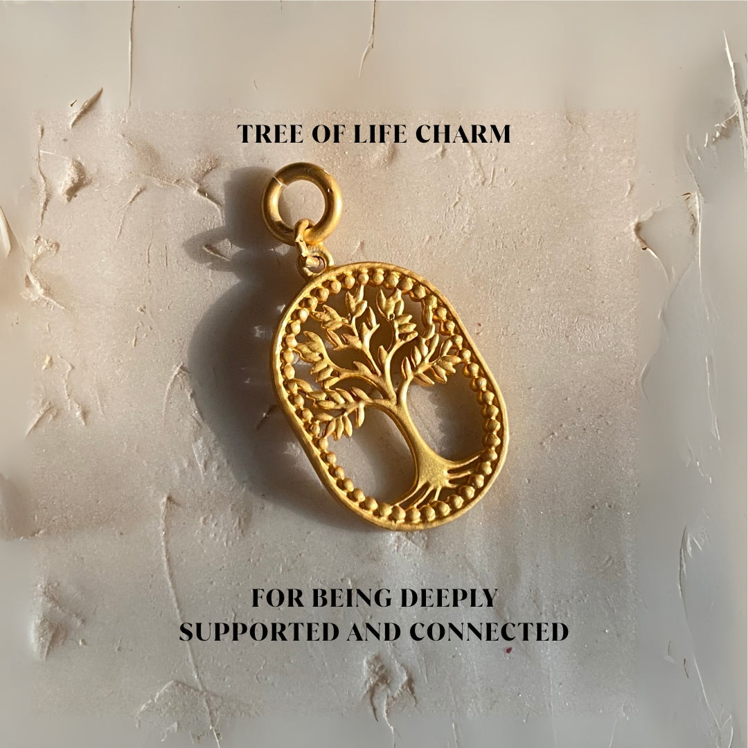 Tree of Life Charm for Being Deeply Supported and Connected