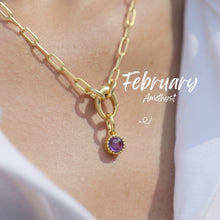 February Birthstone Charm – Amethyst