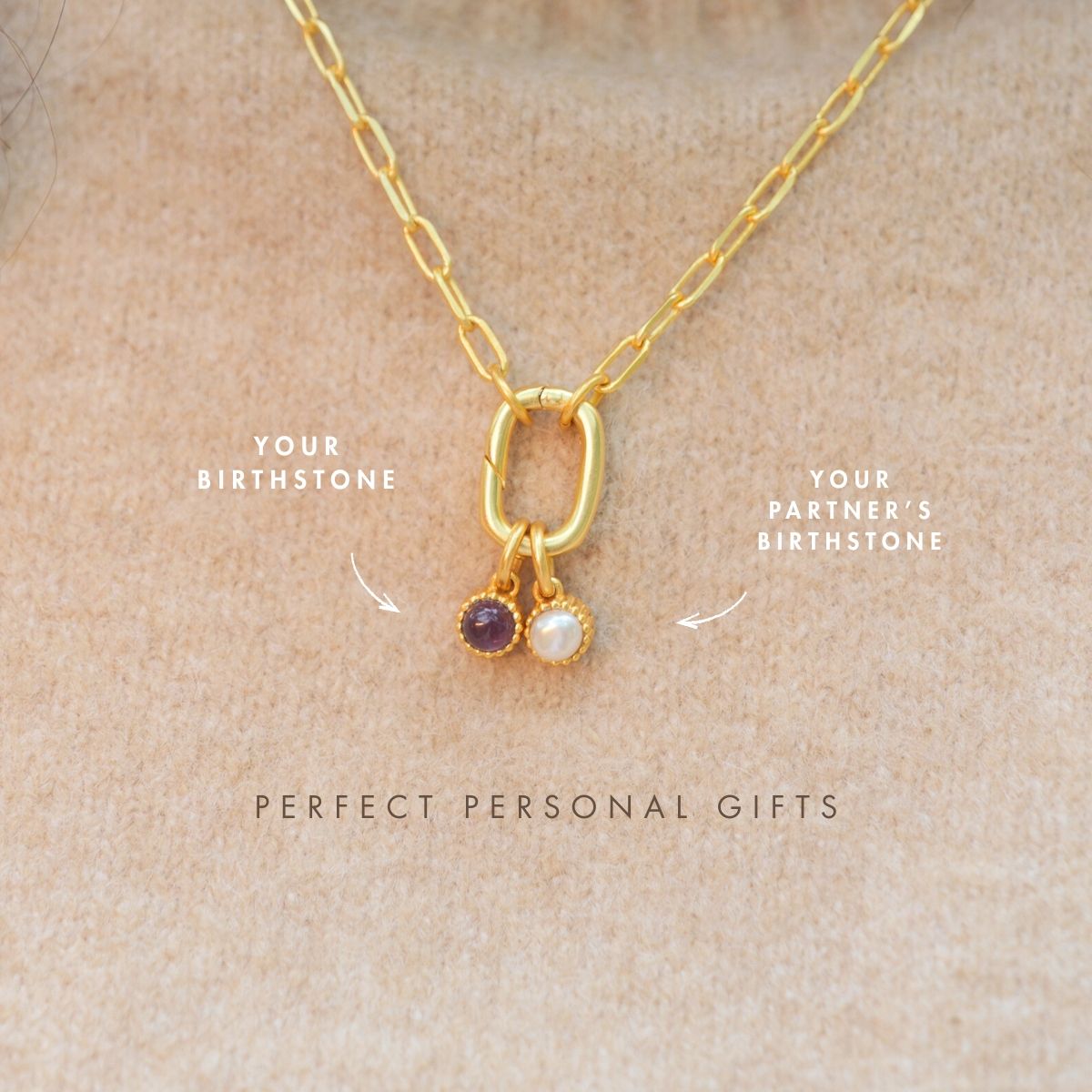 November Birthstone Charm – Citrine