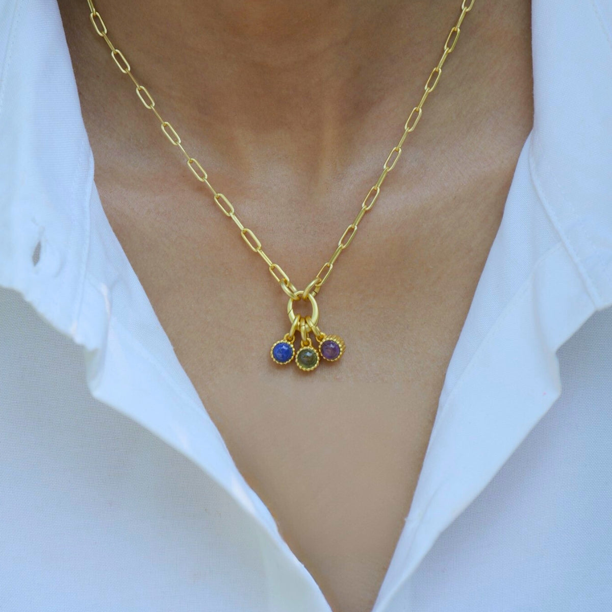 August Birthstone Charm – Peridot