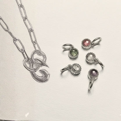 August Birthstone Charm – Peridot