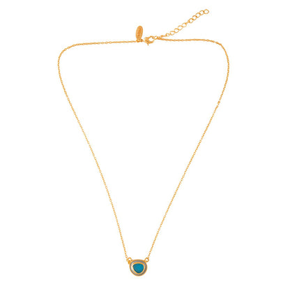 Blue Me Away Necklace
