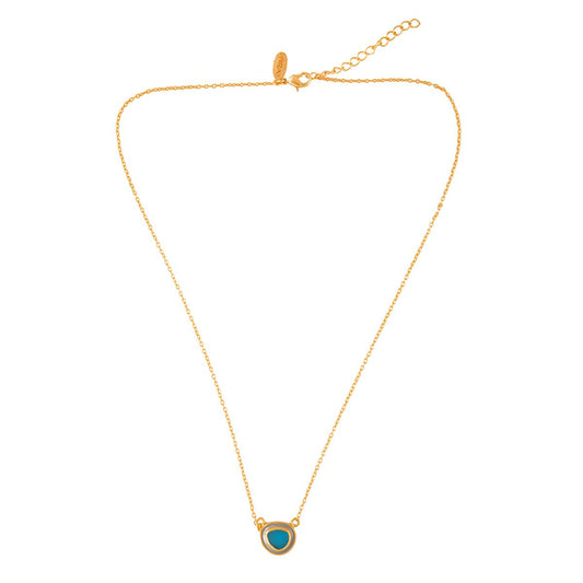 Blue Me Away Necklace
