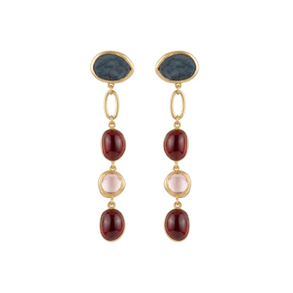 Go with the Flow Statement Earrings