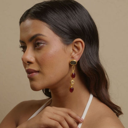 Go with the Flow Statement Earrings