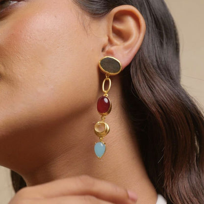 Sway in Colour Statement Earrings