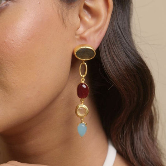 Sway in Colour Statement Earrings