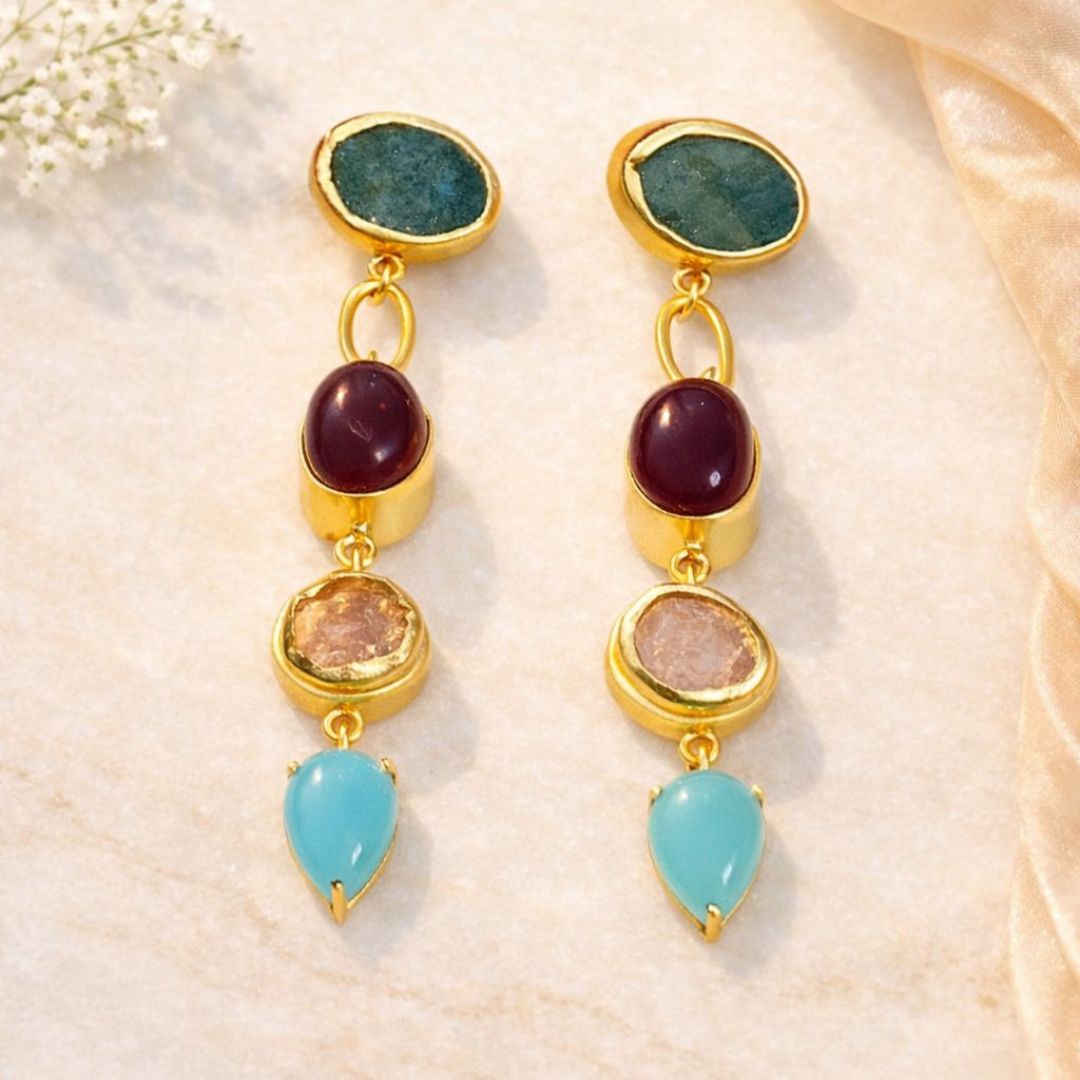 Sway in Colour Statement Earrings