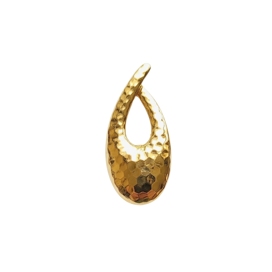 Gold Loop Brooch