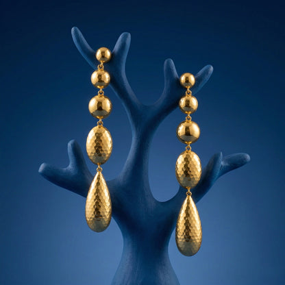 Goldart Statement Earrings