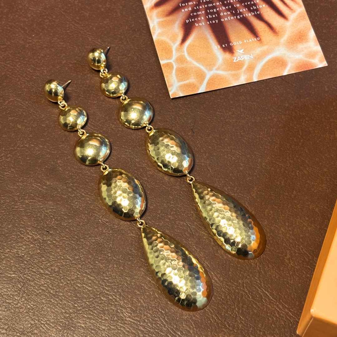 Goldart Statement Earrings