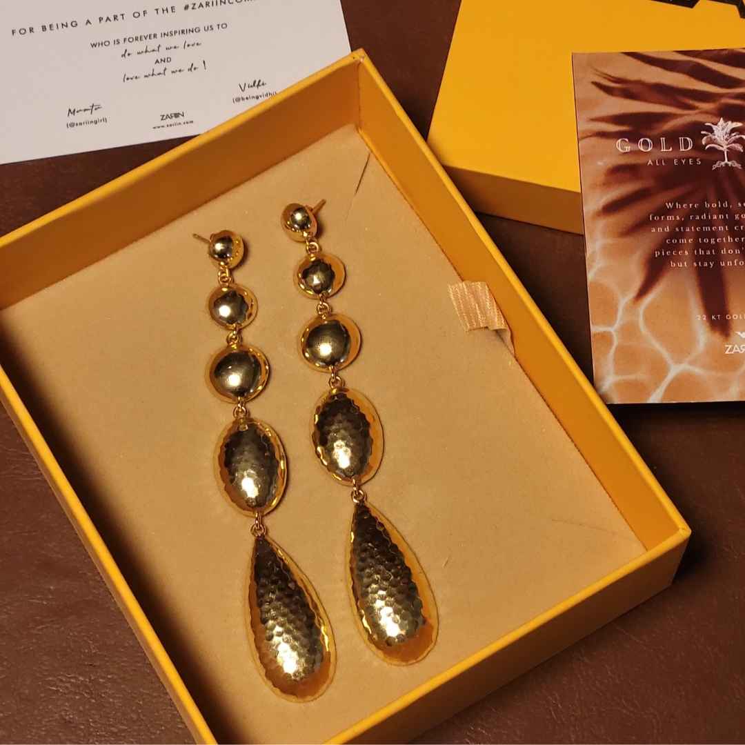 Goldart Statement Earrings
