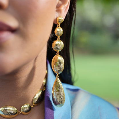 Goldart Statement Earrings