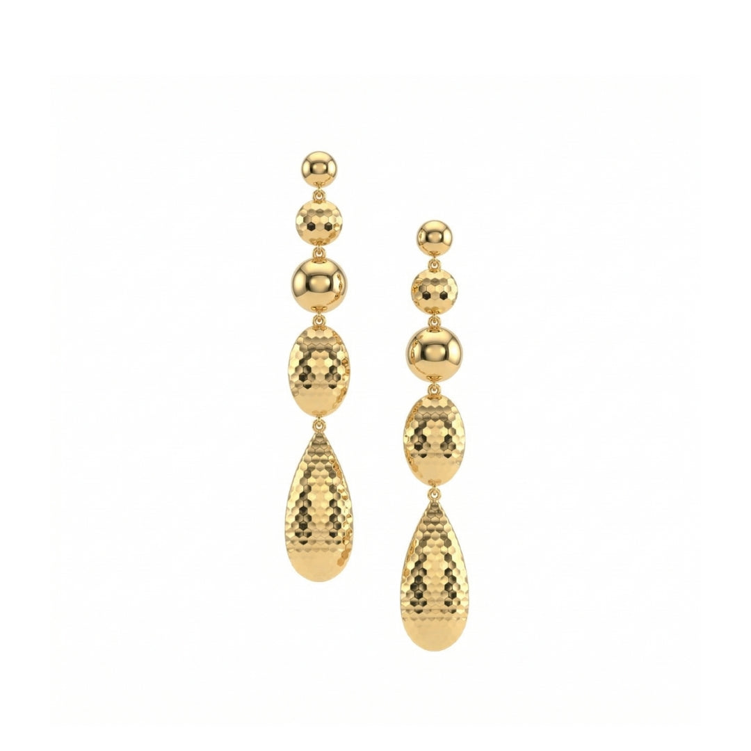 Goldart Statement Earrings