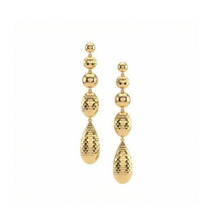 Goldart Statement Earrings
