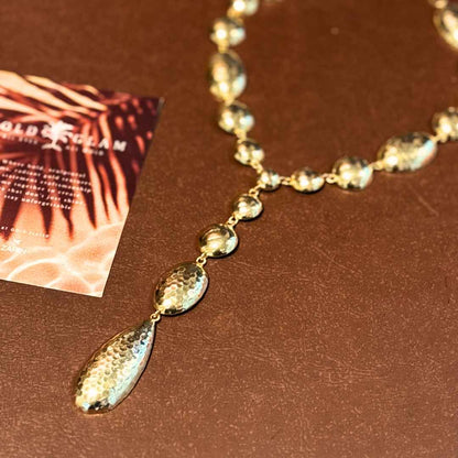 Goddess Glow Lariat Necklace