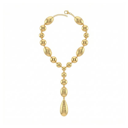 Goddess Glow Lariat Necklace