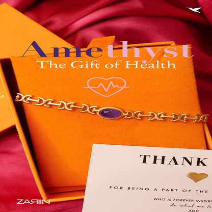 Amethyst Healing Bracelet for Health