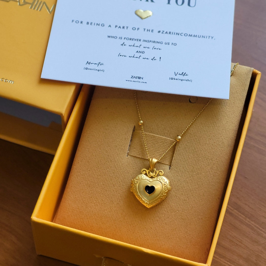 Gold Chain Modern Locket Necklace Digital Ardent Locket – Noonday