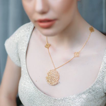 Spirit of Gold Pendant Necklace