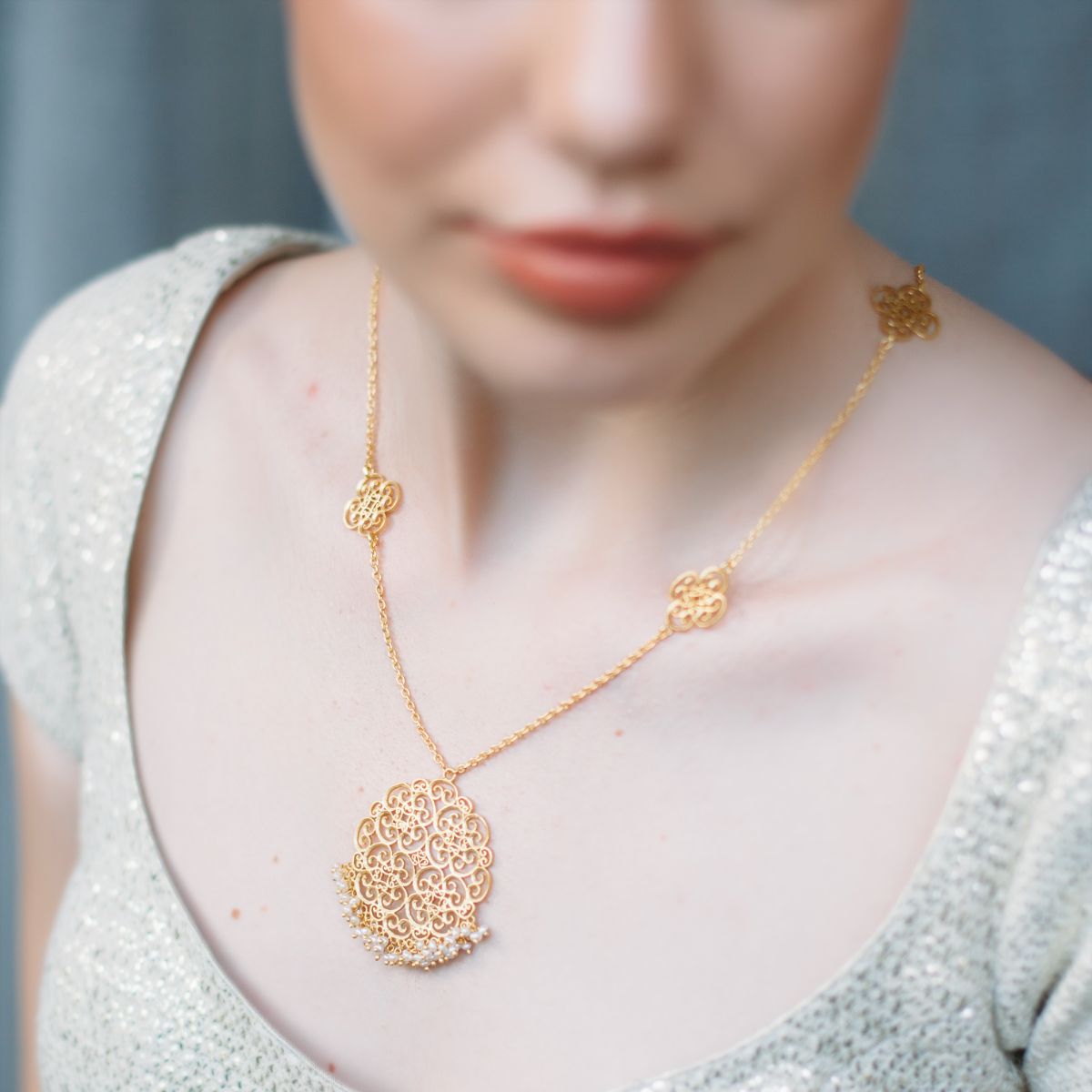 Spirit of Gold Pendant Necklace