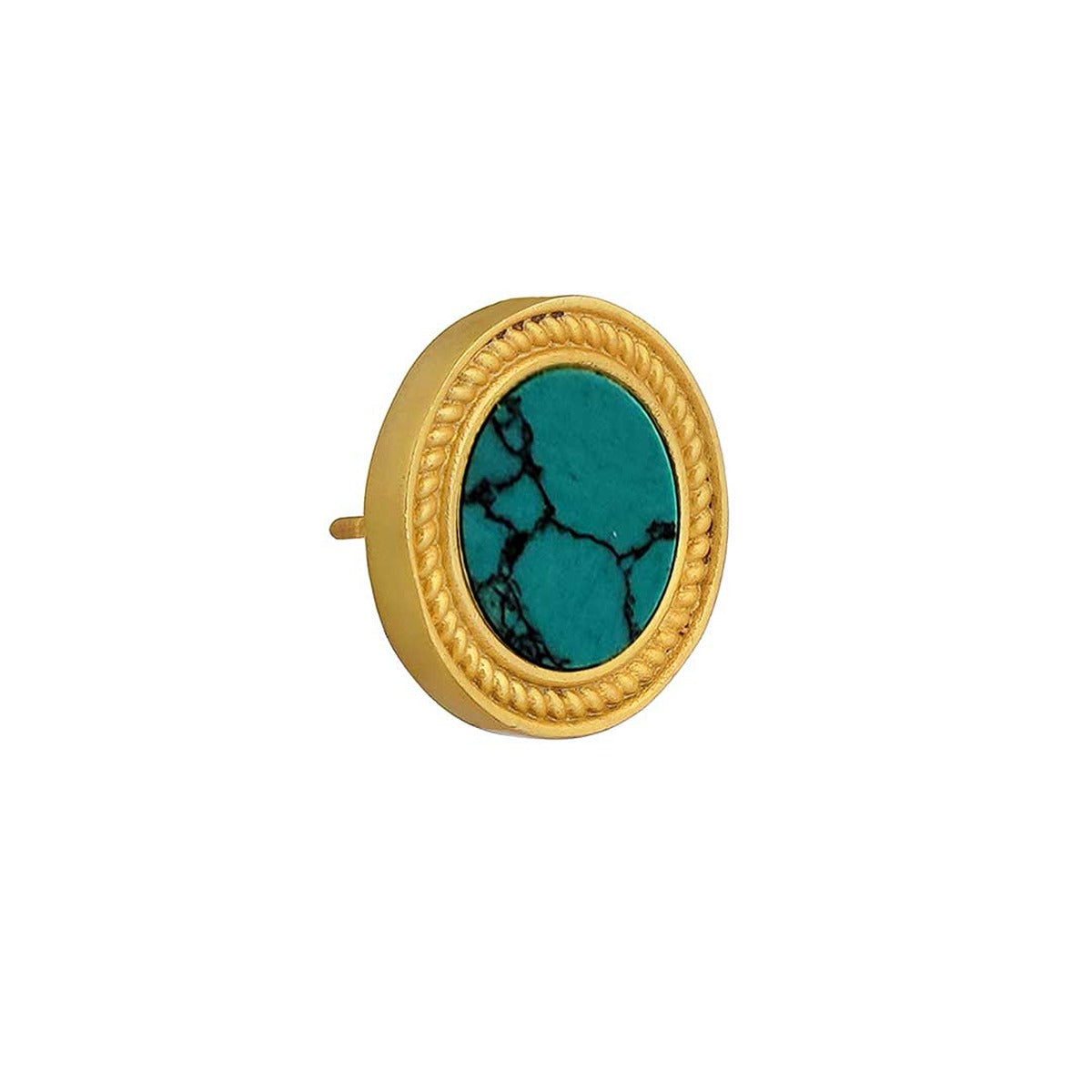 Tranquil Life Stud Earrings with Turquoise - Relationships