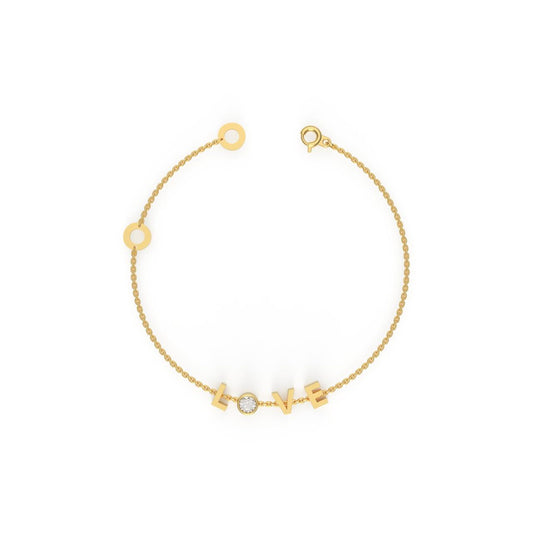 Lovebound Bracelet in 14kt Gold
