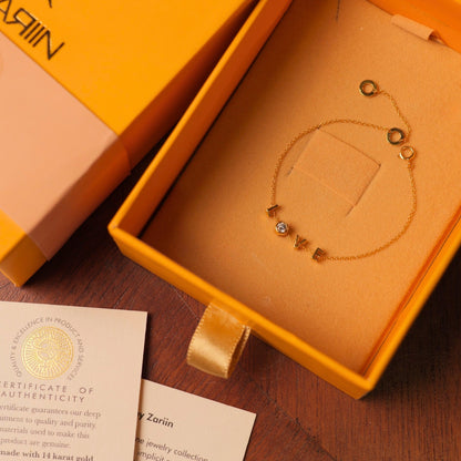 Lovebound Bracelet in 14kt Gold