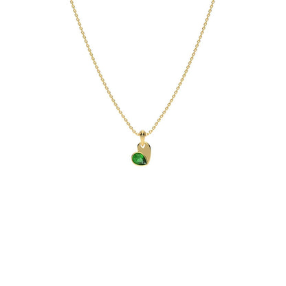 Heart of Gold Necklace in 14kt Gold