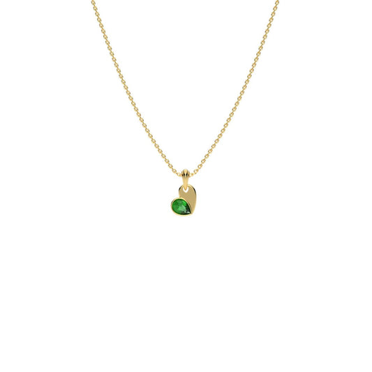 Heart of Gold Necklace in 14kt Gold