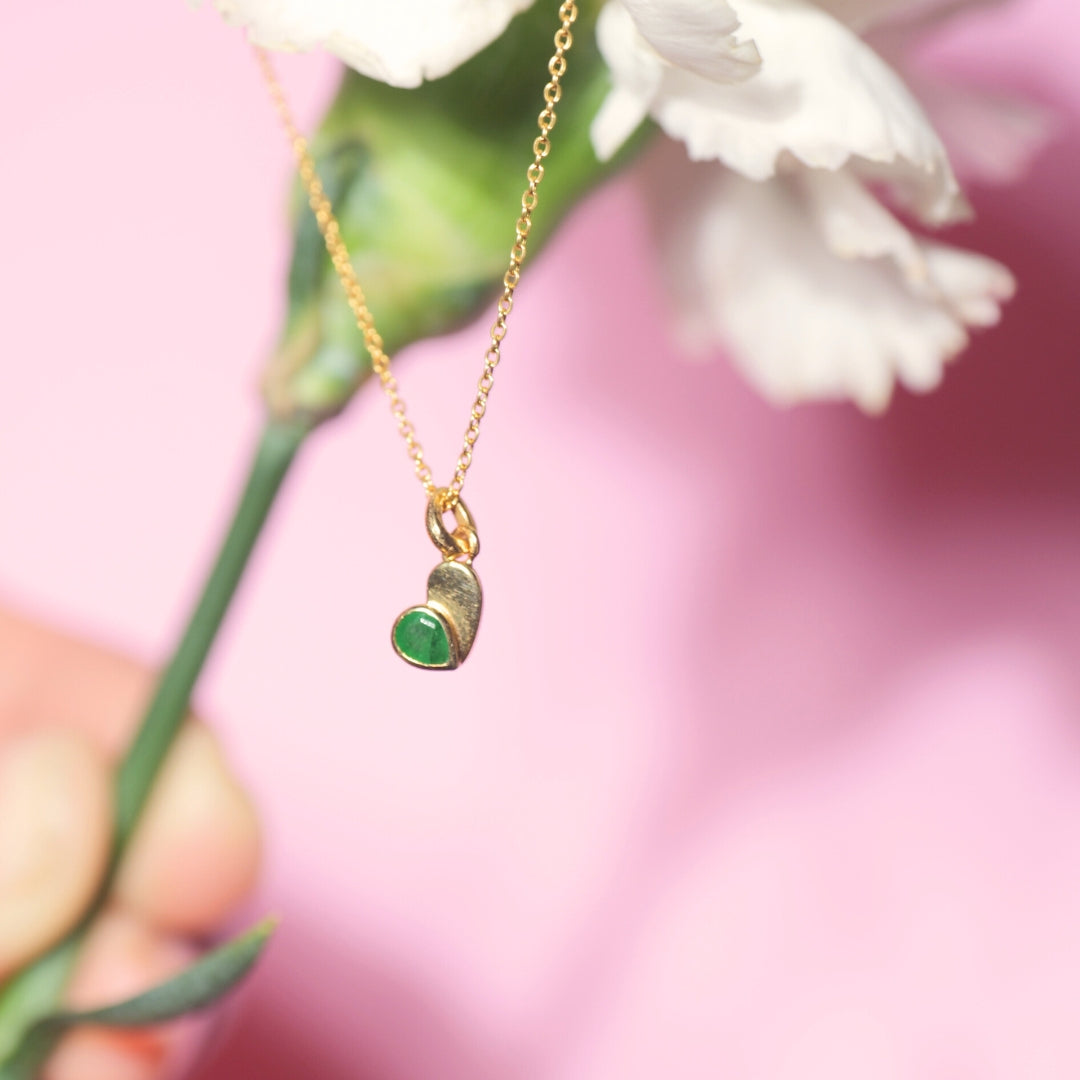 Heart of Gold Necklace in 14kt Gold