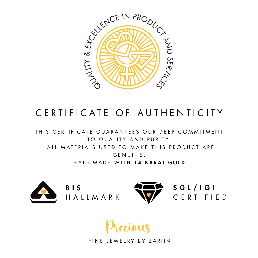 Heart of Gold Necklace in 14kt Gold