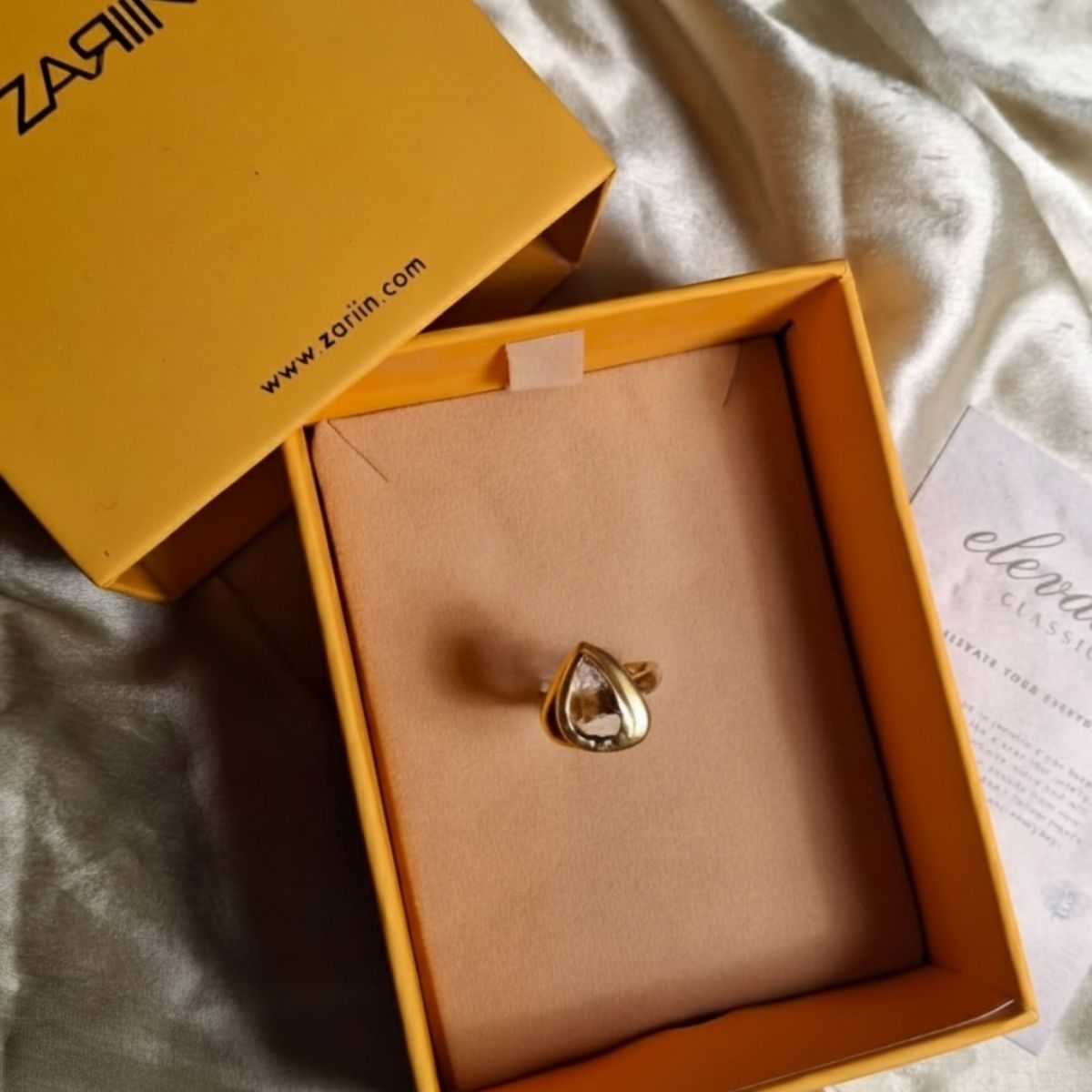 Golden Glow Ring with Citrine