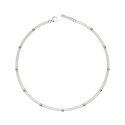 Duality Dot Chain Anklet