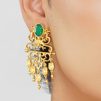 Majestic Charm FIligree Earrings