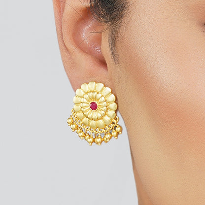 Floral Past Stud Earrings