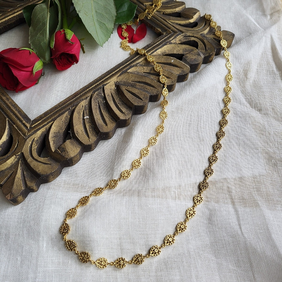 Buy Imperial Notes Long Necklace Online in India Zariin